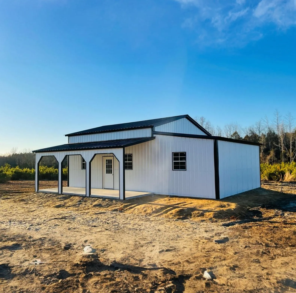 Residential shed building