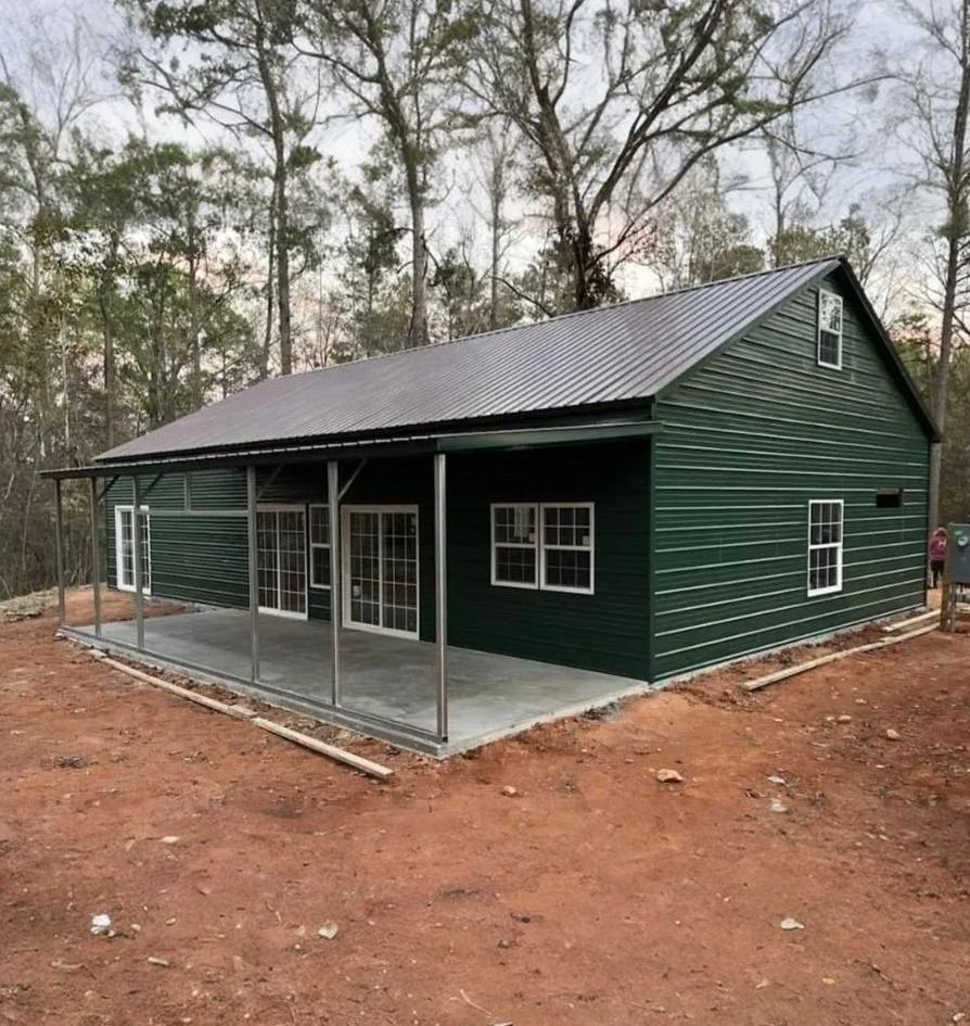 Residential shed building